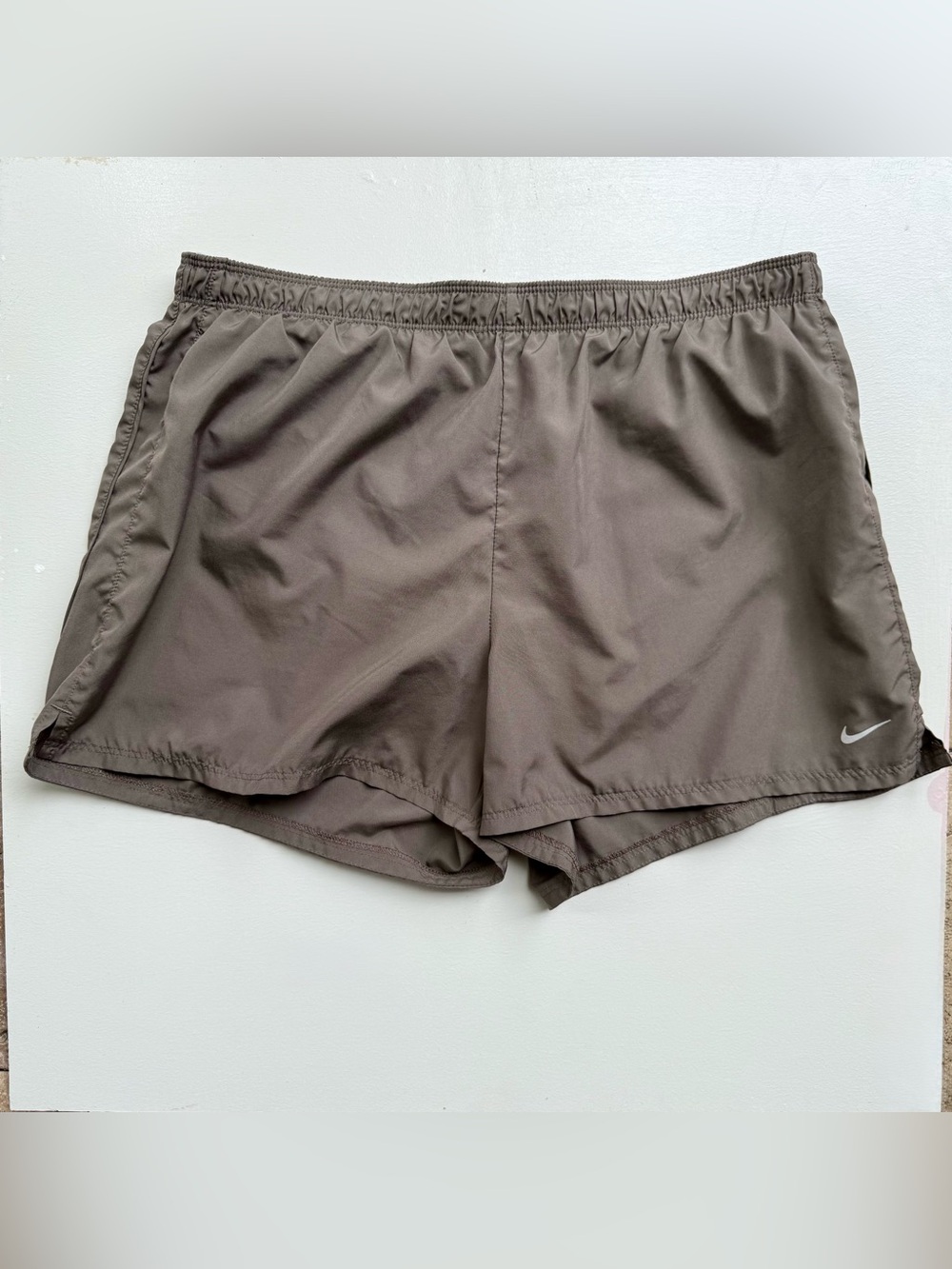 Nike  Olive/Taupe Athletic Shorts Women's Size Large EUC